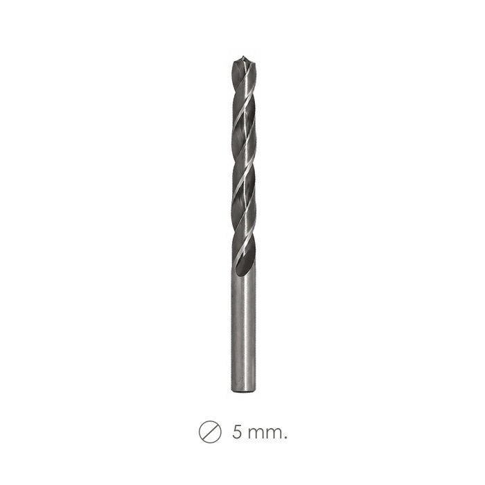 WOLFPACK LINEA PROFESIONAL Mèche spirale bois et plastique 5,00 mm WOLFPACK LINEA PROFESIONAL Mèche spirale bois et plastique 5,00 mm