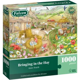 Jumbo Puzzle Falcon - Bringing in the Hay - 1000 pièces