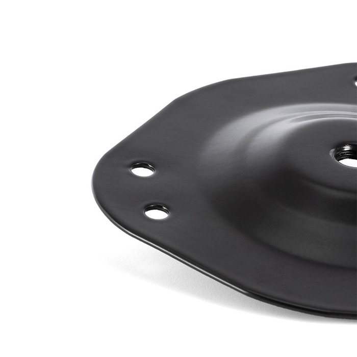HERRAJES ALK Plaque de fixation pour pied de table, diamètre 60-80 mm, pour montage fixe