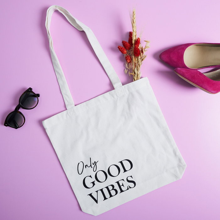The Concept Factory Tote Bag 35x33 cm Textes The Concept Factory Tote Bag 35x33 cm Textes