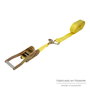 WOLFPACK LINEA PROFESIONAL Sangle d'arrimage avec cliquet 50 mm x 9 mètres
