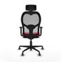 Piqueras y Crespo Chaise de Bureau 1D036G2 Rouge