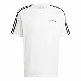 T-shirt à manches courtes homme Adidas Gallery Graphic Blanc