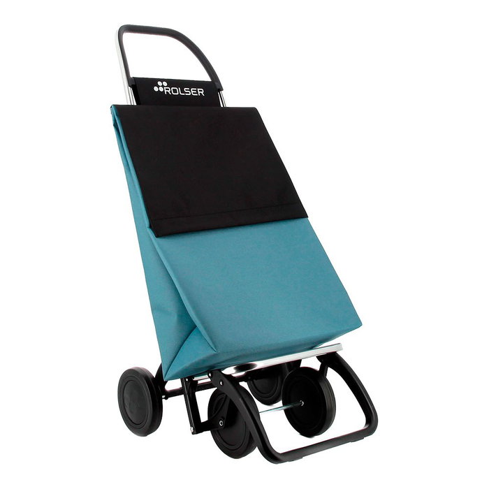 Rolser Basic ln 4 Chariot de courses bleu / noir