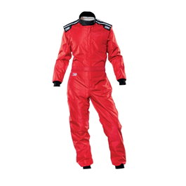 Omp Combinaison de course KS-4 Kart Rouge Taille L