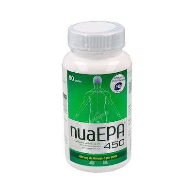 Nuaepa 450 90 Perles Complément Alimentaire Oméga-3 EPA Nuaepa 450 90 Perles Complément Alimentaire Oméga-3 EPA
