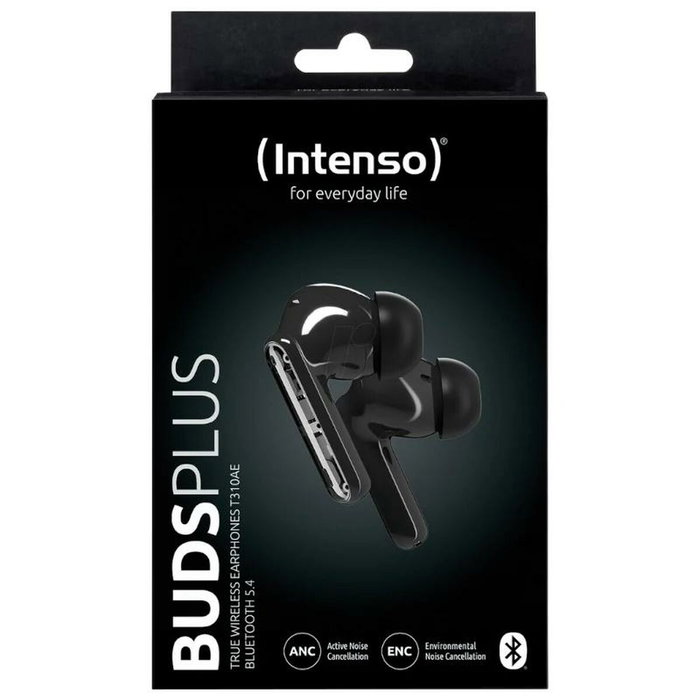 Casques avec Microphone INTENSO Buds Plus Auriculares TWS ANC+ENC Blanc Casques avec Microphone INTENSO Buds Plus Auriculares TWS ANC+ENC Blanc