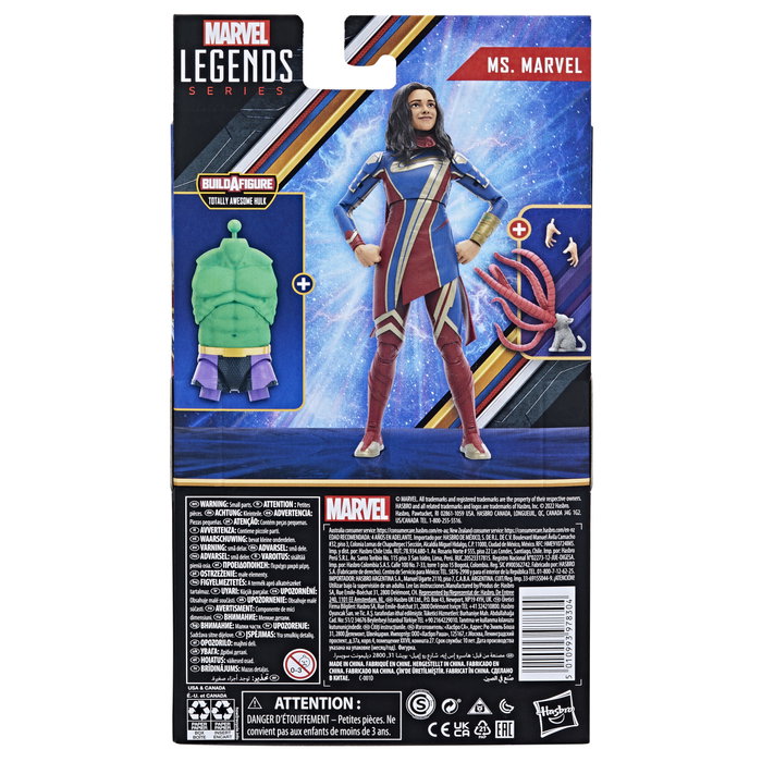 Hasbro Marvel Legends Series Ms. Marvel