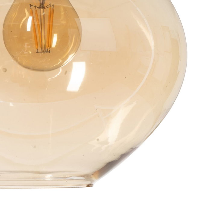BigBuy Home Suspension Doré Caramel 60 W Ø 23 cm
