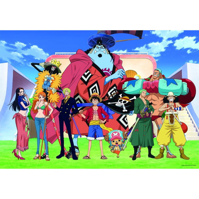 CLEMENTONI Puzzle One Piece 1500 Pièces - Licence officielle - Dimensions : 59.2 x 84.3 cm