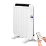 Yoevu - Radiateur électrique à basse consommation 900W, émetteur thermique en aluminium blanc - Chauffage mural