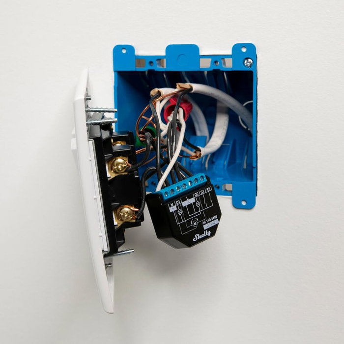 Module interrupteur Wi-Fi Shelly Plus 2PM WLAN 240 V Wi-Fi Module interrupteur Wi-Fi Shelly Plus 2PM WLAN 240 V Wi-Fi