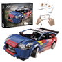 CADA : Voiture télécommandée Citroën C4 WRC Sebastian Loeb 1:18 avec application Bluetooth et contrôle RC 2.4GHz - 329 pièces