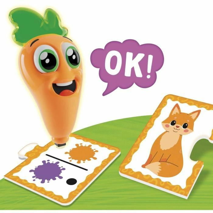 Lisciani Giochi Carotina Baby - Stylo parlant interactif pour l'apprentissage des couleurs et chiffres