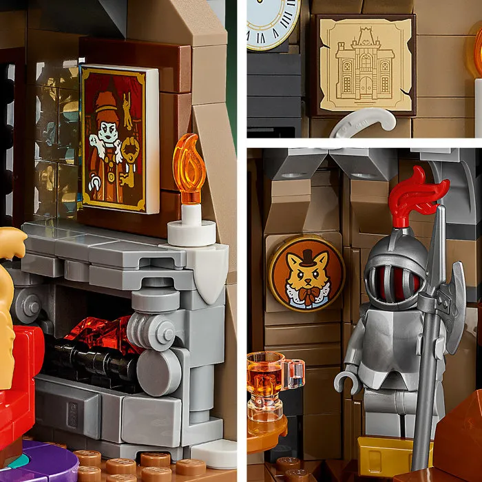 LEGO Icons Le Manoir du Maire - Maquette 3D pour Adulte