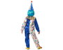 Circo Disfraz Payaso Unisex Enfant Bleu 10-12 Ans - Combinaison et Chapeau