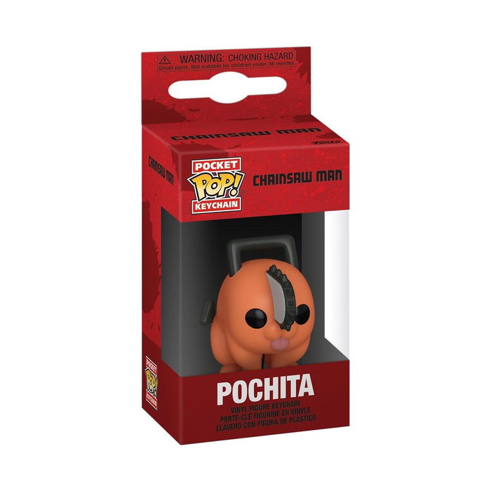 FUNKO Llavero Pocket POP Pochita Chainsaw Man FUNKO Llavero Pocket POP Pochita Chainsaw Man