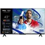 TCL 43P6K TV LED 43" (109 cm) 4K UHD HDR10+ avec Google TV, WiFi et 3 ports HDMI 2.1