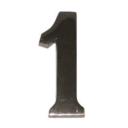 DUVER Chiffre de porte en métal massif 10 cm