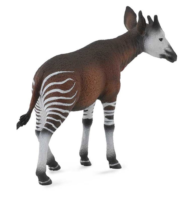 Collecta Figurine Animalière Okapi - Échelle L - Réplique Détailée Peinte à la Main - Âge Recommandé : +3 Ans Collecta Figurine Animalière Okapi - Échelle L - Réplique Détailée Peinte à la Main - Âge Recommandé : +3 Ans