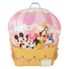 LOUNGEFLY Sac à dos Shape Hot Air Balloon Mickey & Friends Disney