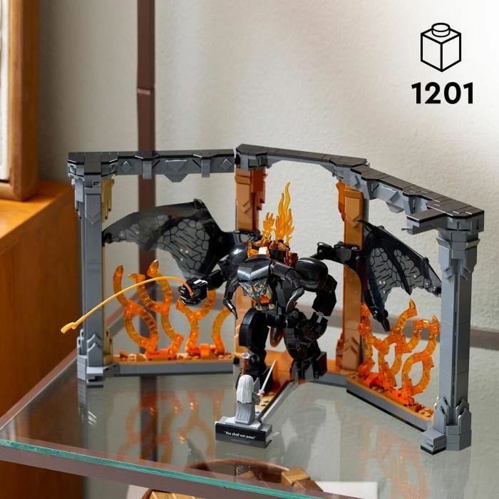 LEGO Icons Le Seigneur des Anneaux : Book Nook du Balrog