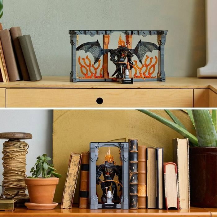 LEGO Icons Le Seigneur des Anneaux : Book Nook du Balrog
