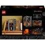 LEGO Icons Le Seigneur des Anneaux : Book Nook du Balrog 1201 Pièces, Set de Construction Décoration Étagère DIY avec Minifigurine Gandalf