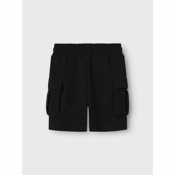 Pantalon court Name It Nkmollie Cargo Unb Noos Noir Enfant Homme 32-35