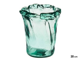 GIFTDECOR Vase en cristal Panuelo 20cm Transparente (Lot de 6)