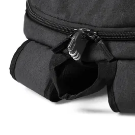 Port Designs - Sac à dos PC Houston - Noir - Pour ordinateur portable et hybride jusqu'à 17.3 pouces - Compartiment rembourré et design moderne