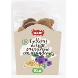 SANAVI Galettes de Sarrasin avec Canneberges BIO