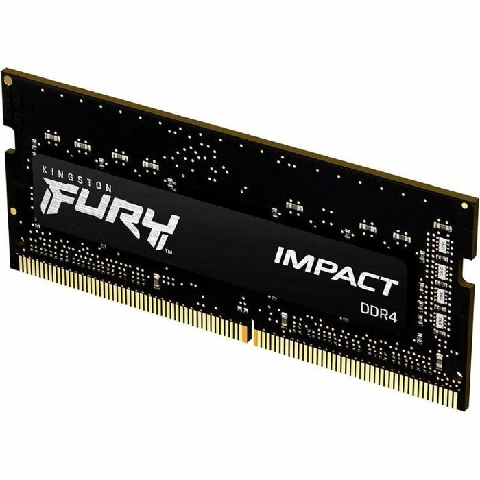 Kingston Mémoire RAM 16 GB DDR4 3200 MHz SODIMM CL20 pour PC Portable - FURY Impact avec Overclocking Plug & Play, Compatible Intel XMP et AMD Ryzen Kingston Mémoire RAM 16 GB DDR4 3200 MHz SODIMM CL20 pour PC Portable - FURY Impact avec Overclocking Plug & Play, Compatible Intel XMP et AMD Ryzen