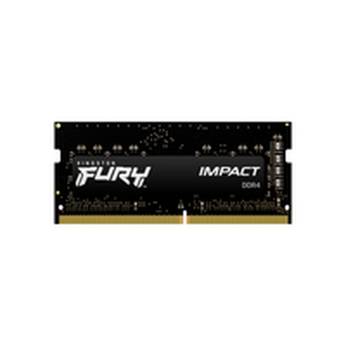 Kingston Mémoire RAM 16 GB DDR4 3200 MHz SODIMM CL20 pour PC Portable - FURY Impact avec Overclocking Plug & Play, Compatible Intel XMP et AMD Ryzen Kingston Mémoire RAM 16 GB DDR4 3200 MHz SODIMM CL20 pour PC Portable - FURY Impact avec Overclocking Plug & Play, Compatible Intel XMP et AMD Ryzen