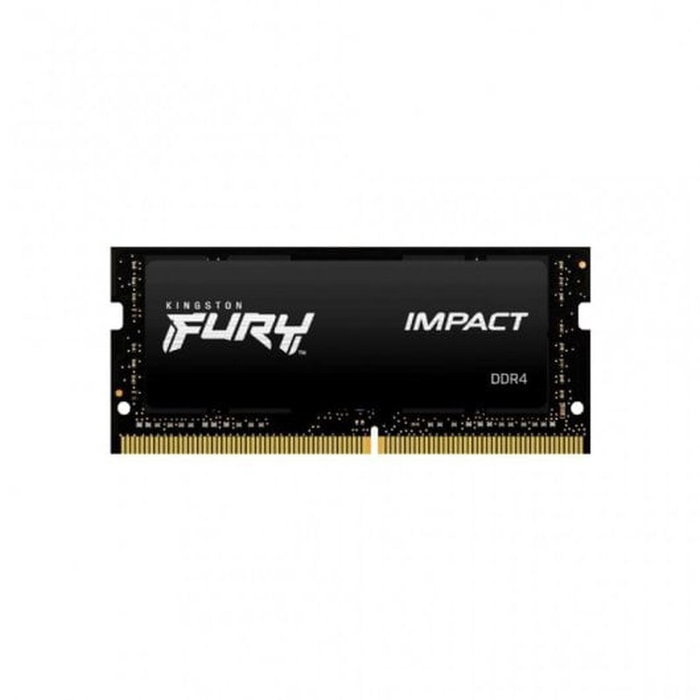 Kingston Mémoire RAM 16 GB DDR4 3200 MHz SODIMM CL20 pour PC Portable - FURY Impact avec Overclocking Plug & Play, Compatible Intel XMP et AMD Ryzen Kingston Mémoire RAM 16 GB DDR4 3200 MHz SODIMM CL20 pour PC Portable - FURY Impact avec Overclocking Plug & Play, Compatible Intel XMP et AMD Ryzen