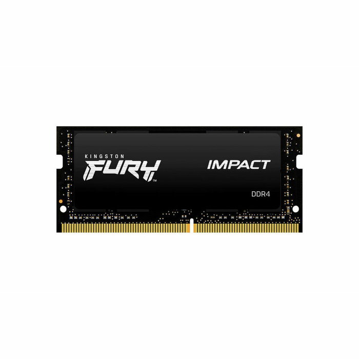 Kingston Mémoire RAM 16 GB DDR4 3200 MHz SODIMM CL20 pour PC Portable - FURY Impact avec Overclocking Plug & Play, Compatible Intel XMP et AMD Ryzen Kingston Mémoire RAM 16 GB DDR4 3200 MHz SODIMM CL20 pour PC Portable - FURY Impact avec Overclocking Plug & Play, Compatible Intel XMP et AMD Ryzen