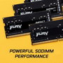 Kingston Mémoire RAM 16 GB DDR4 3200 MHz SODIMM CL20 pour PC Portable - FURY Impact avec Overclocking Plug & Play, Compatible Intel XMP et AMD Ryzen