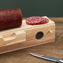 Cook Concept Boîte de conservation pour charcuterie avec couteau et planche à découper