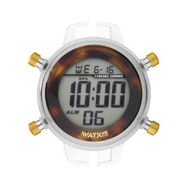 Watxandco RWA1062 - Montre digitale femme transparente