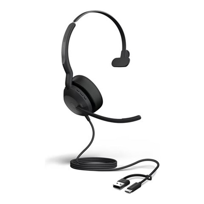 Jabra Evolve2 50 MS Mono - Casque USB-C/USB-A Noir