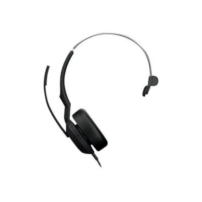 Jabra Casque mono Evolve2 50 MS avec micro pour bureau et bureau à domicile, Réf. 25089-899-799 Jabra Casque mono Evolve2 50 MS avec micro pour bureau et bureau à domicile, Réf. 25089-899-799