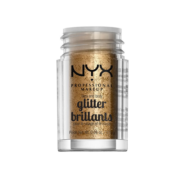NYX Professional Makeup Paillettes Éclat Visage et Corps Bronze 2,5g Cruelty Free NYX Professional Makeup Paillettes Éclat Visage et Corps Bronze 2,5g Cruelty Free