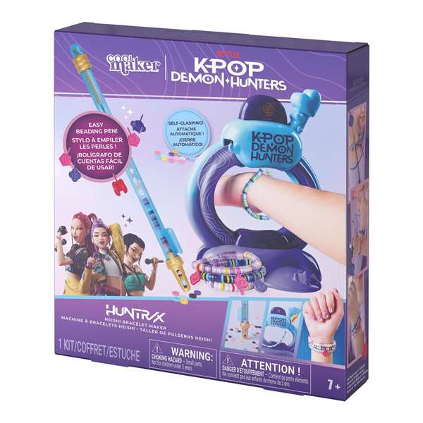 Spin Master Cool Maker K-POP Demon Hunters Taller de Pulseras Heishi