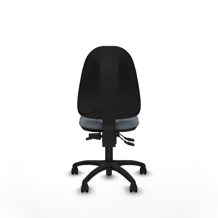 PIQUERAS Y CRESPO Chaise de bureau Algarra, Gris, sans accoudoirs
