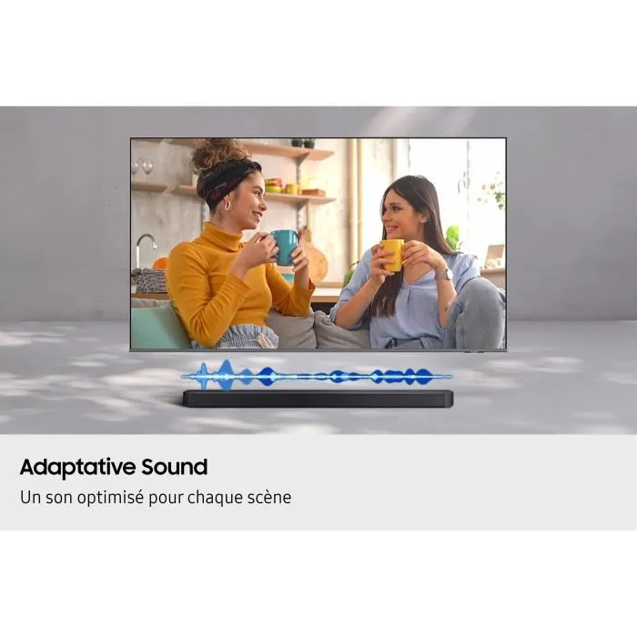 Samsung HW-Q610F/XE - Barre de son 3.1 canaux avec technologie Acoustic Beam, caisson de basse sans fil 6.5", Dolby Atmos, DTS:X et HDMI e-ARC