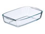 Pasabahce Bandeja Rectangular Borcam 2750 ml 33,5 x 19 x 7 cm Verre Borosilicate Transparent (Set de 6)