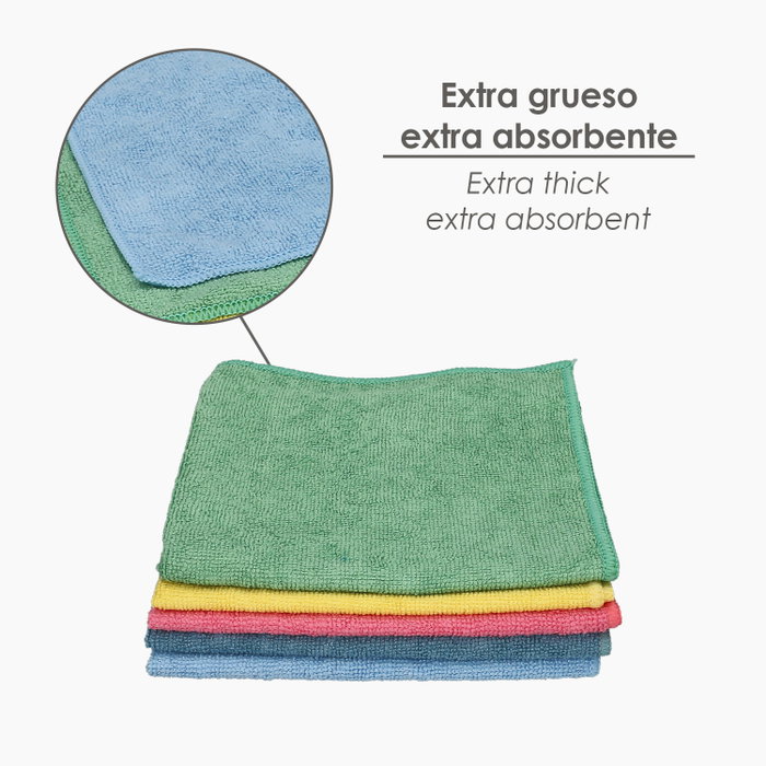 ORYX Paño Microfibra 35 x 40 cm - Pack de 5 pièces