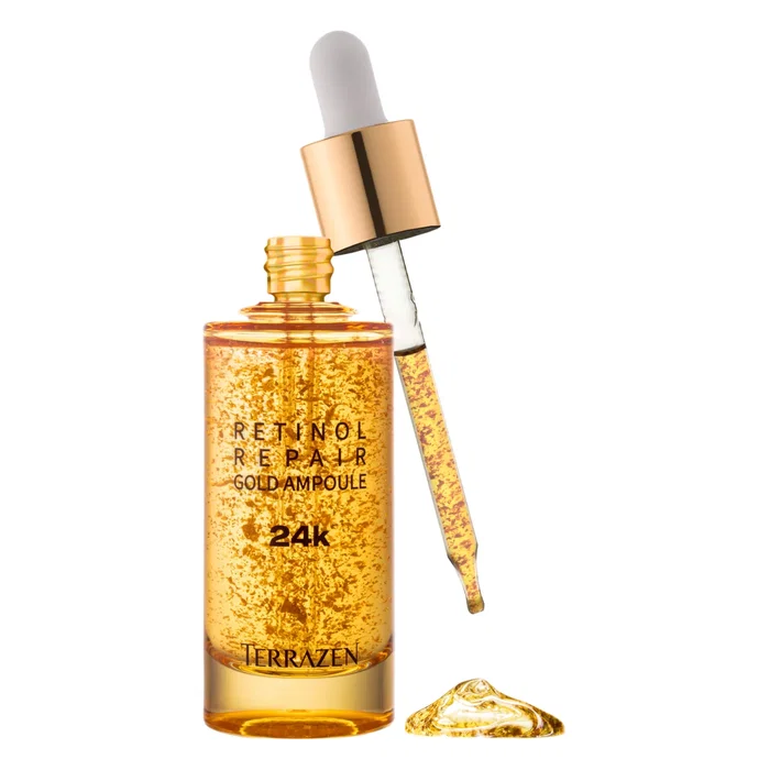 Terrazen Retinol Repair Or 24K Sérum de traitement en ampoules Terrazen Retinol Repair Or 24K Sérum de traitement en ampoules