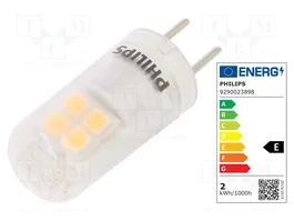 PHILIPS Lampe LED GY6,35 blanc ambiant 3000K 1,8W