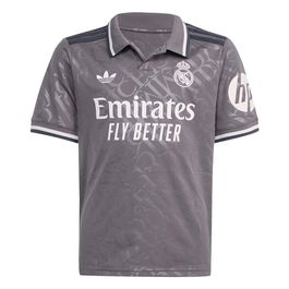 Maillot de Football à Manches Courtes pour Enfants Adidas Real Madrid 24/25 Away XL